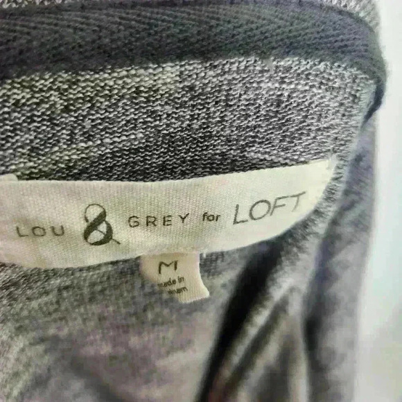 Lou & Grey for LOFT women's cowl neck sweater tank top size medium - Picture 6 of 6